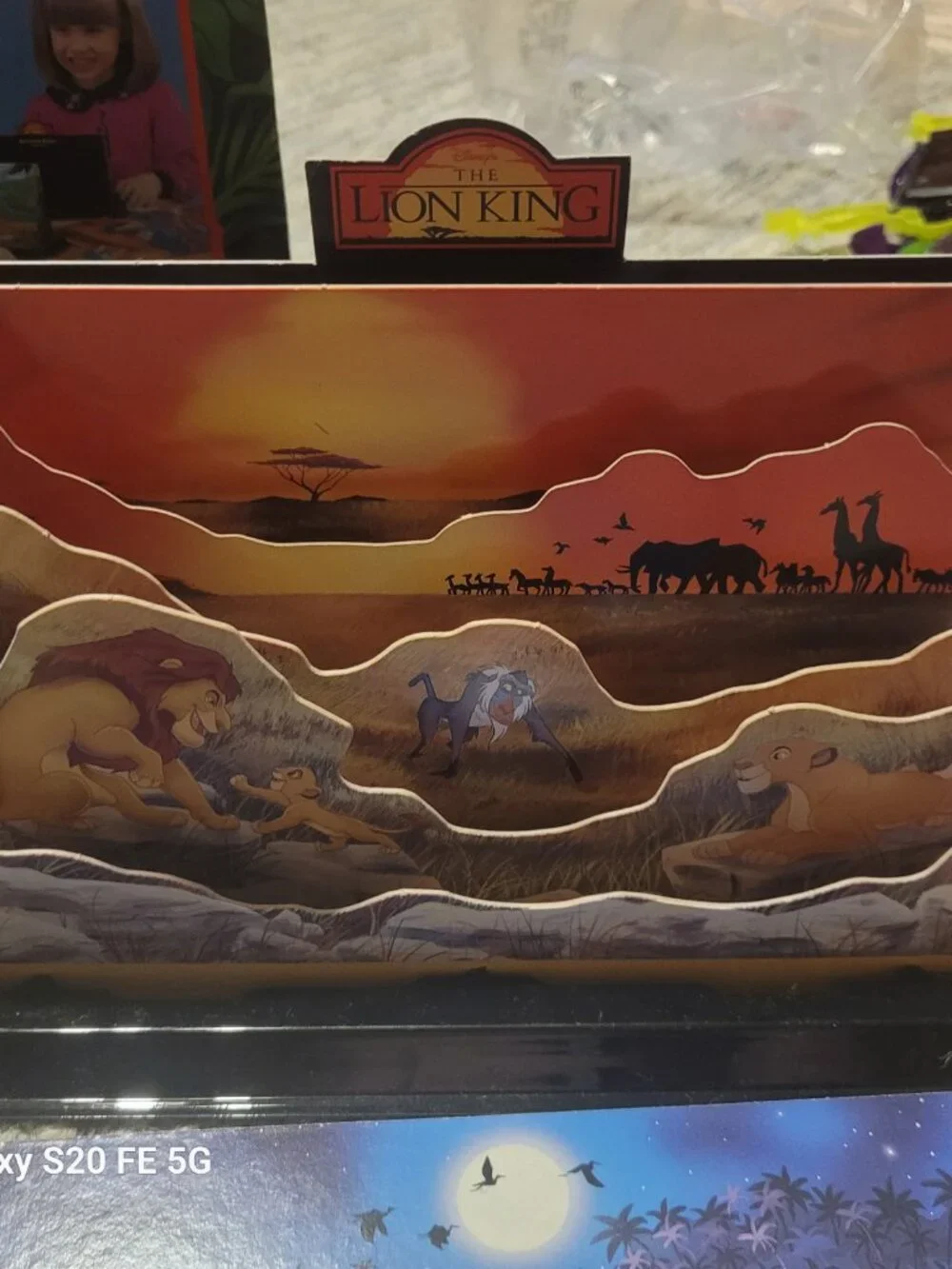 Vintage 1990's The Lion King Matching Game